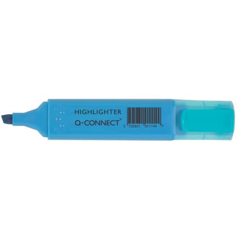 Evidenziatore Q-Connect 1,5-5 mm blu KF01114